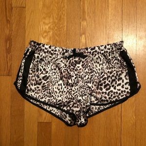 Victoria’s Secret leopard print pajama shorts